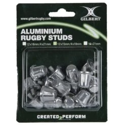 Gilbert Aluminium Studs - Silver - 18mm / 21mm