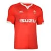 Under Armour Wales WRU Home Rugby Shirt Adults Red