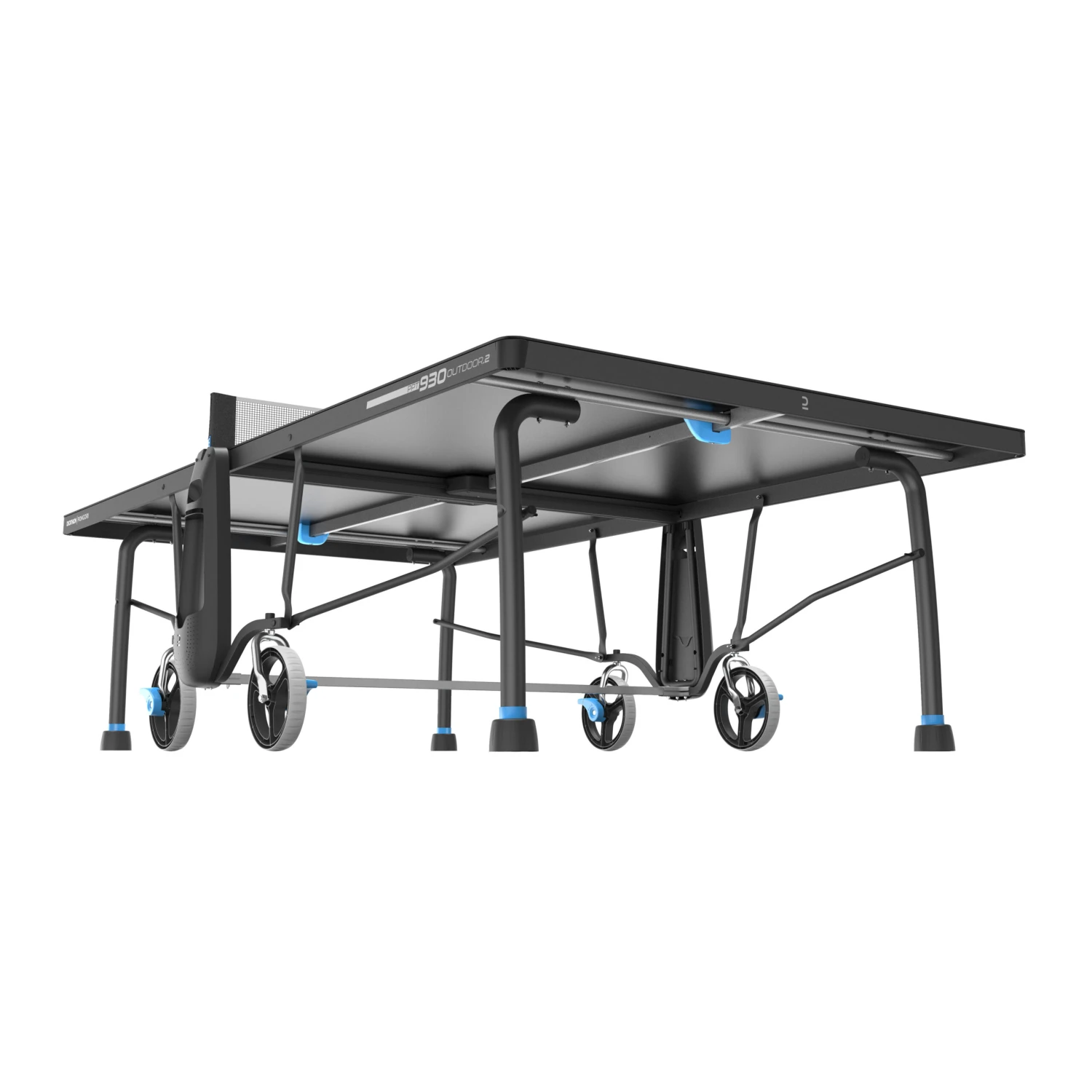 Outdoor Table Tennis Table PPT 930.2 With Cover - Black 6 Outdoor Table Tennis Table PPT 930.2 With Cover - Black - Image 6