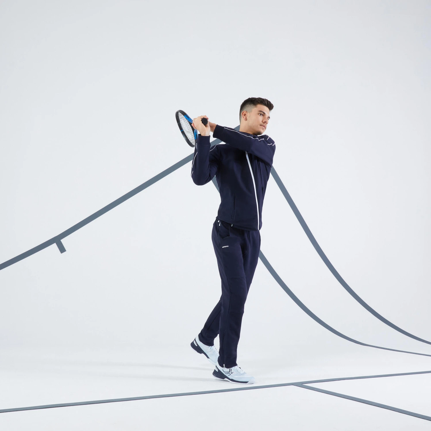 Artengo Men's Tennis Bottoms Soft 8 Artengo Men's Tennis Bottoms Soft - Image 8