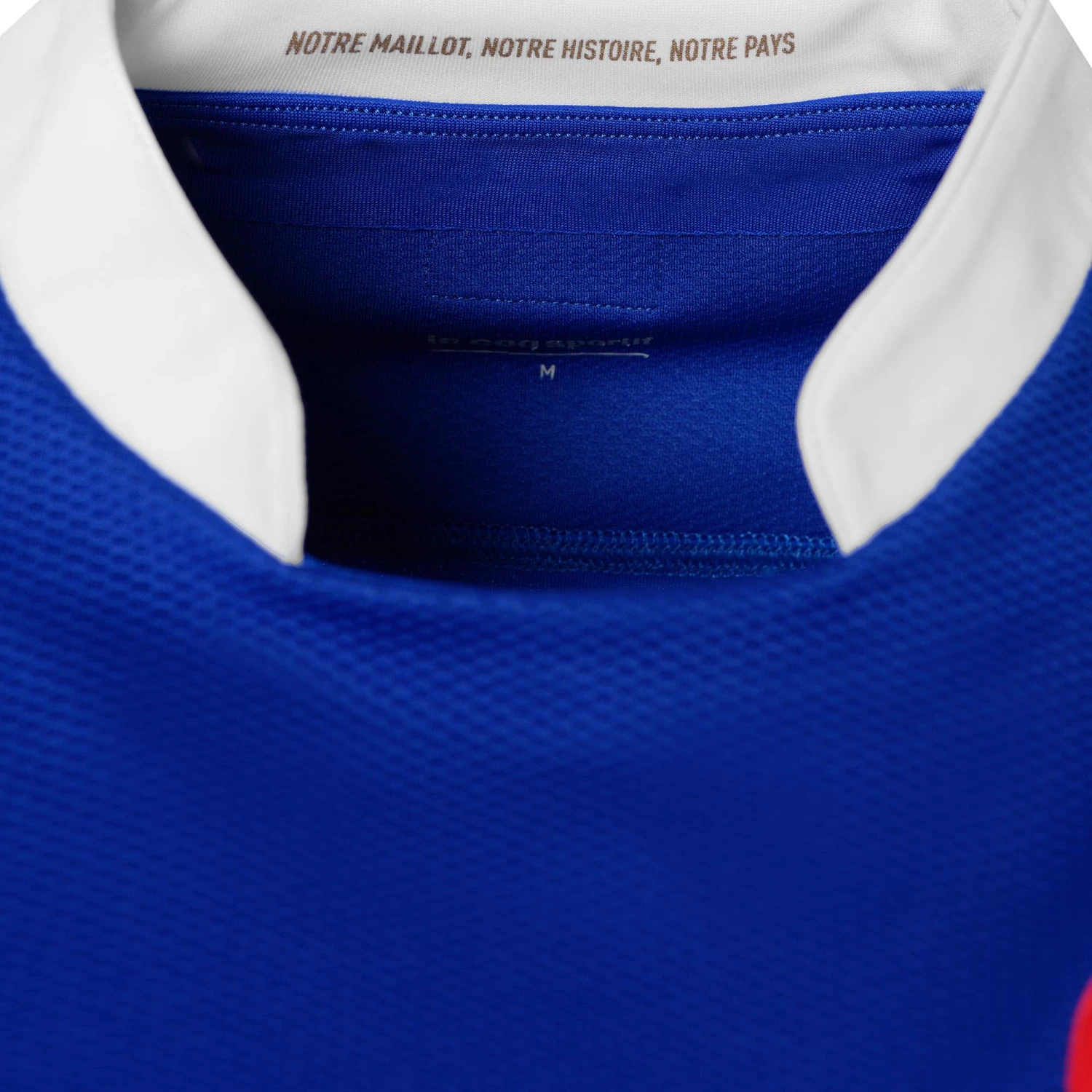 Le Coq Sportif Adult Rugby Short-Sleeved Replica France National Team 2019 Shirt - Blue 2 Le Coq Sportif Adult Rugby Short-Sleeved Replica France National Team 2019 Shirt - Blue - Image 2