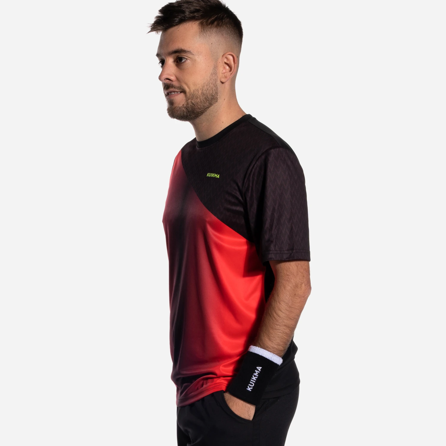 Men's Short-Sleeved Breathable Padel T-Shirt 500 17 Men's Short-Sleeved Breathable Padel T-Shirt 500 - Image 17