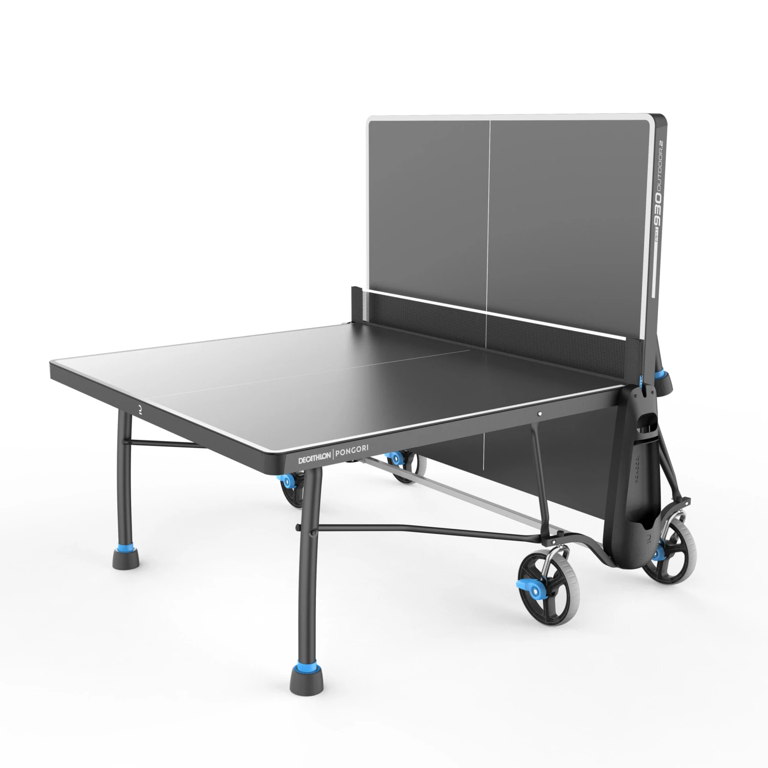 Outdoor Table Tennis Table PPT 930.2 With Cover - Black 4 Outdoor Table Tennis Table PPT 930.2 With Cover - Black - Image 4