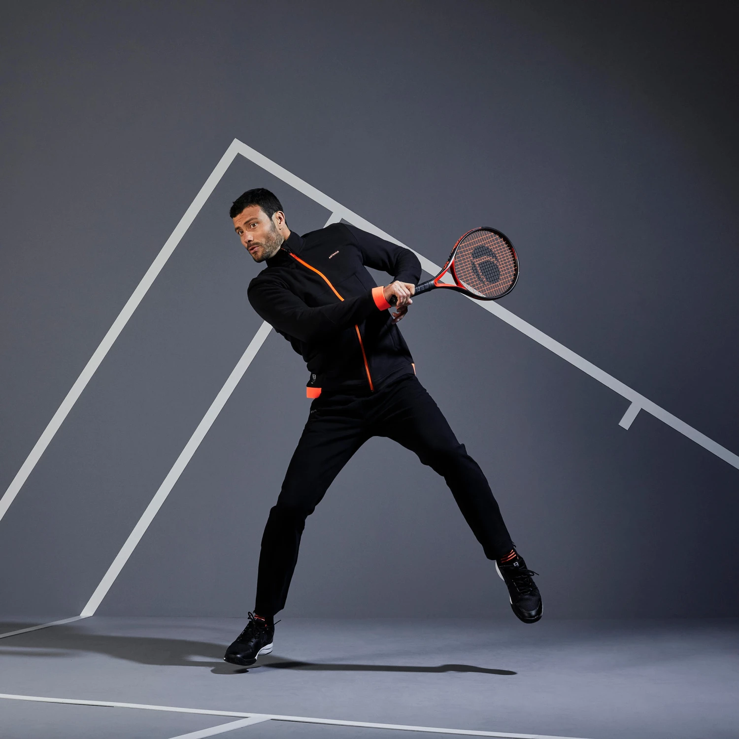 Artengo Men's Tennis Bottoms Thermic TPA 500 2 Artengo Men's Tennis Bottoms Thermic TPA 500 - Image 2