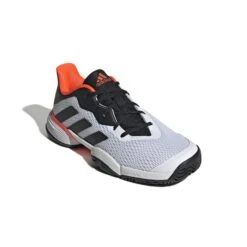 ADIDAS Kids' Tennis Shoes Barricade - White/Black -Ball Sports Shop k17b56be74c0f3f363979d05750e34513