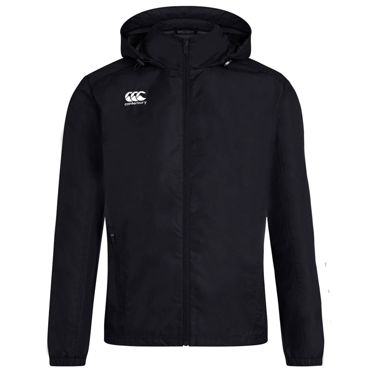 Canterbury Mens Club Waterproof Jacket (Black) 1 Canterbury Mens Club Waterproof Jacket (Black)