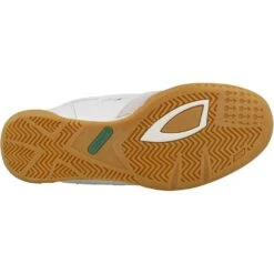 Hi-Tec Unisex Adult Suede Squash Trainers (White/Grey/Brown) -Ball Sports Shop k1a75ea2348a1e57eb46306391708c806