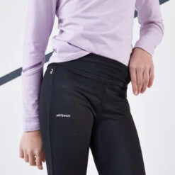 Artengo Girls' Tennis Leggings LEG500 -Ball Sports Shop k1d56f65bba05f76c9a850854c7c2fbad