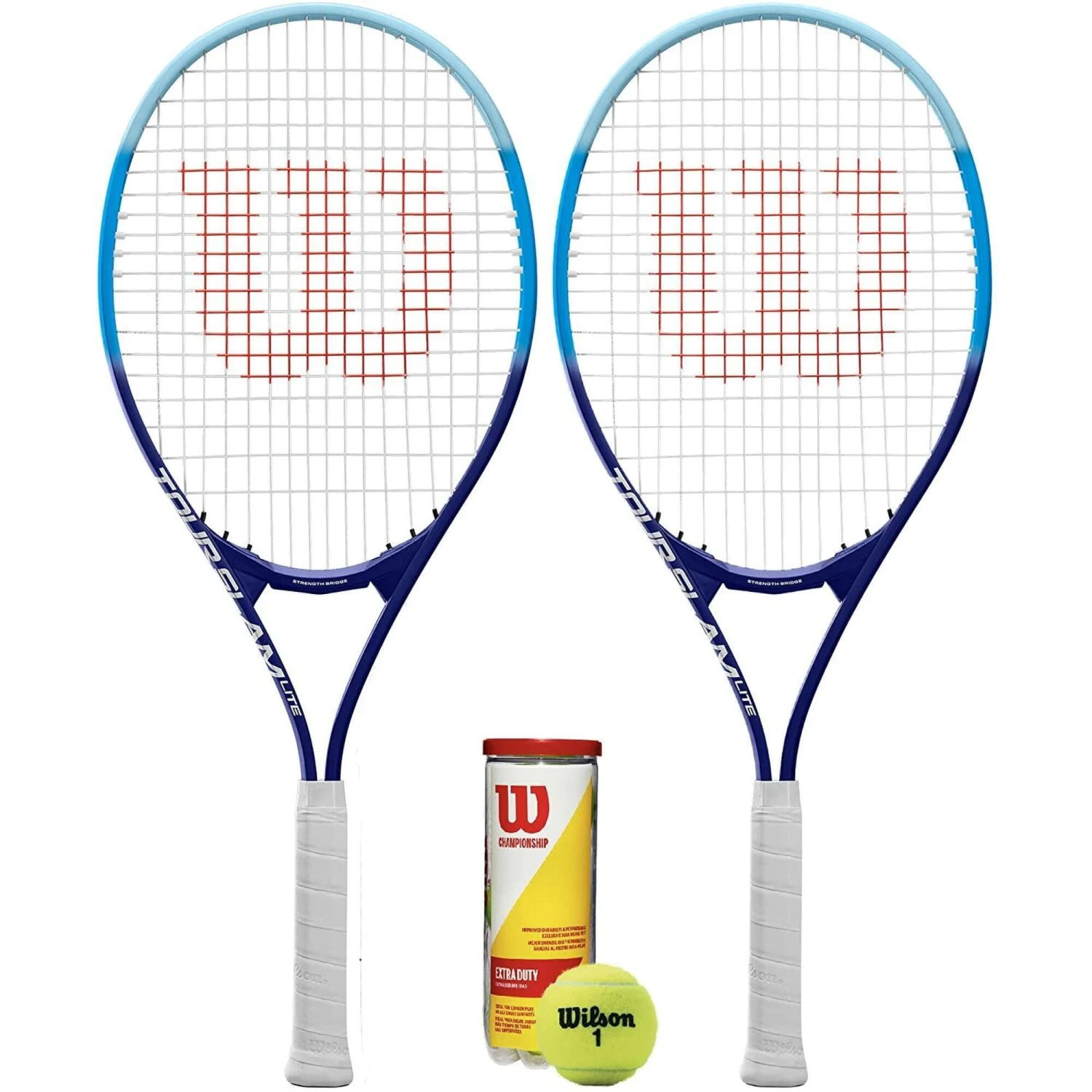 Wilson Tour Slam Lite 2 Player Tennis Set Inc 3 Tennis Balls 1 Wilson Tour Slam Lite 2 Player Tennis Set Inc 3 Tennis Balls