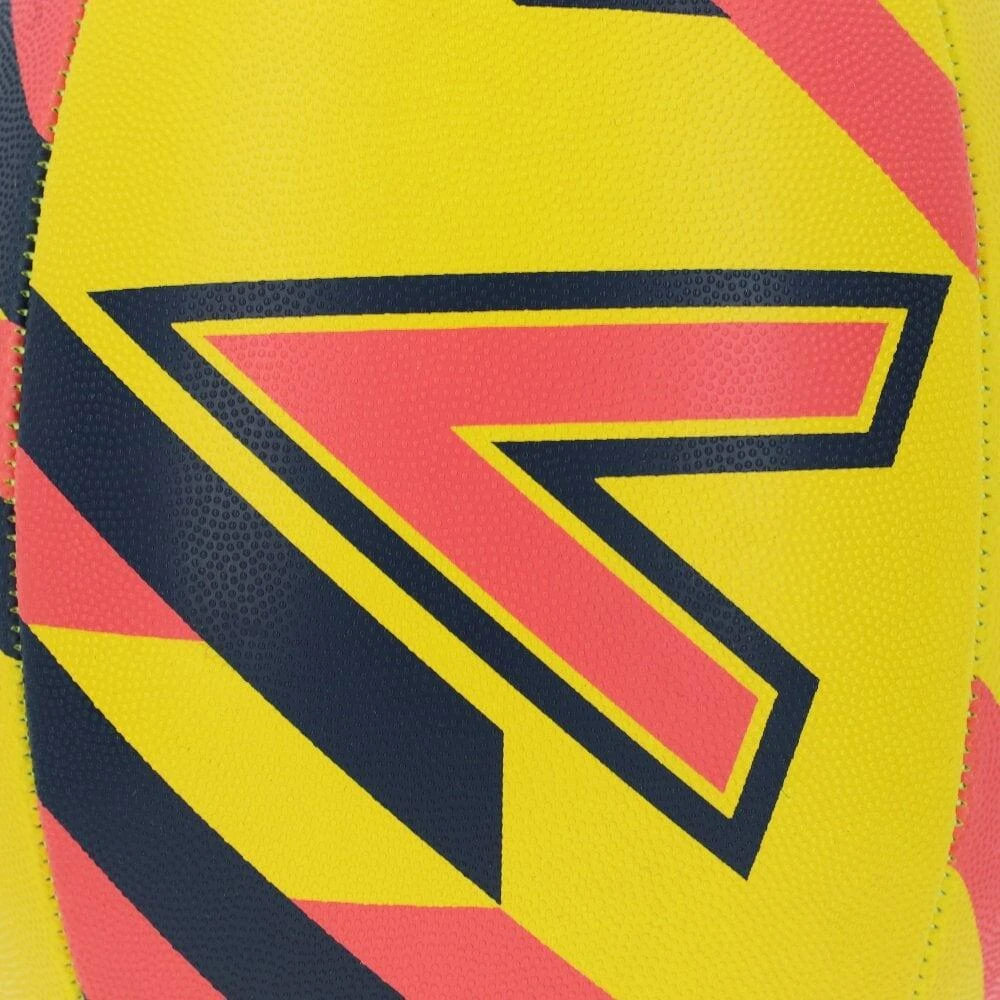 Mitre Cub Mini Rugby Ball (Yellow/Black) 4 Mitre Cub Mini Rugby Ball (Yellow/Black) - Image 4