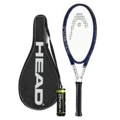 HEAD Ti S5 Tennis Racket Inc Protective Cover & 3 Tennis Balls