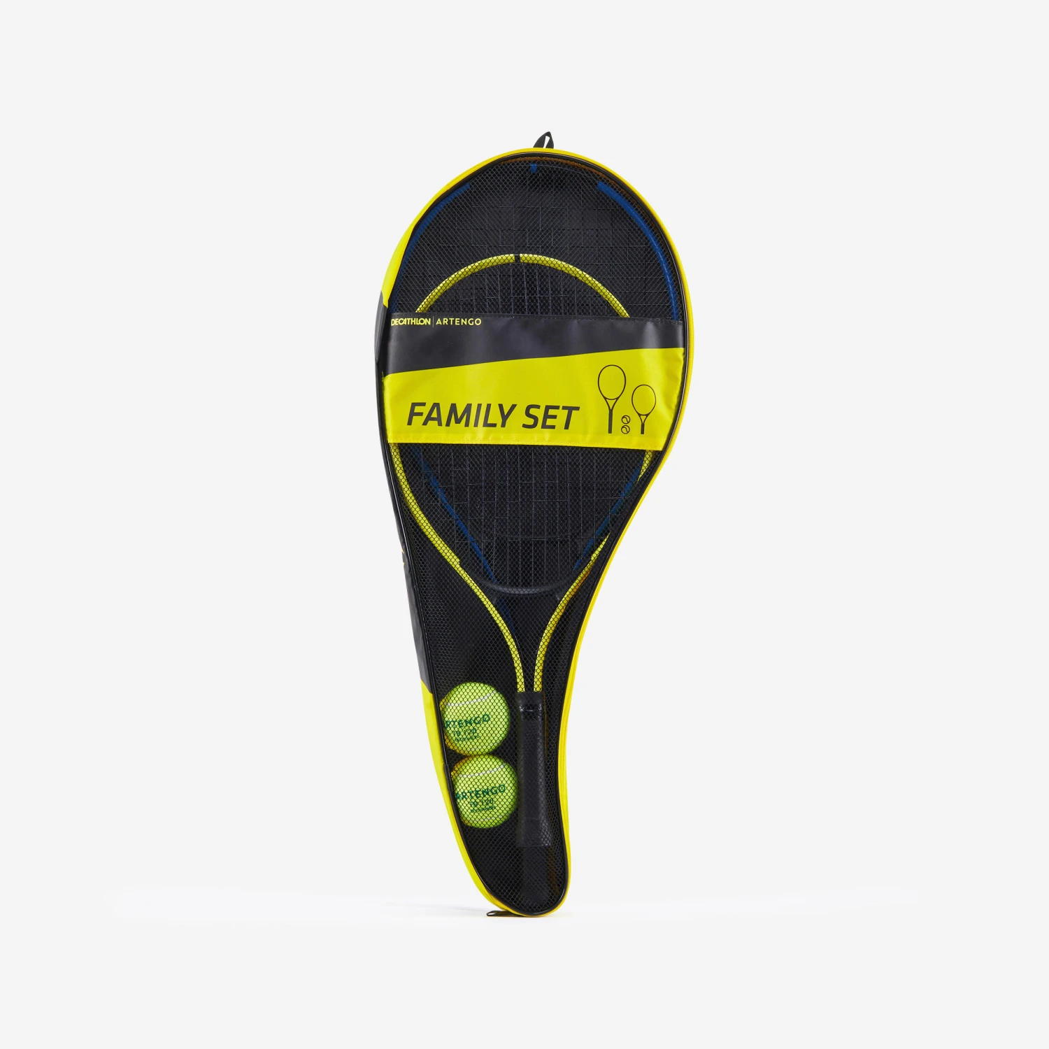 Artengo Duo Family Tennis Set - 2 Rackets + 2 Balls + 1 Bag 1 Artengo Duo Family Tennis Set - 2 Rackets + 2 Balls + 1 Bag