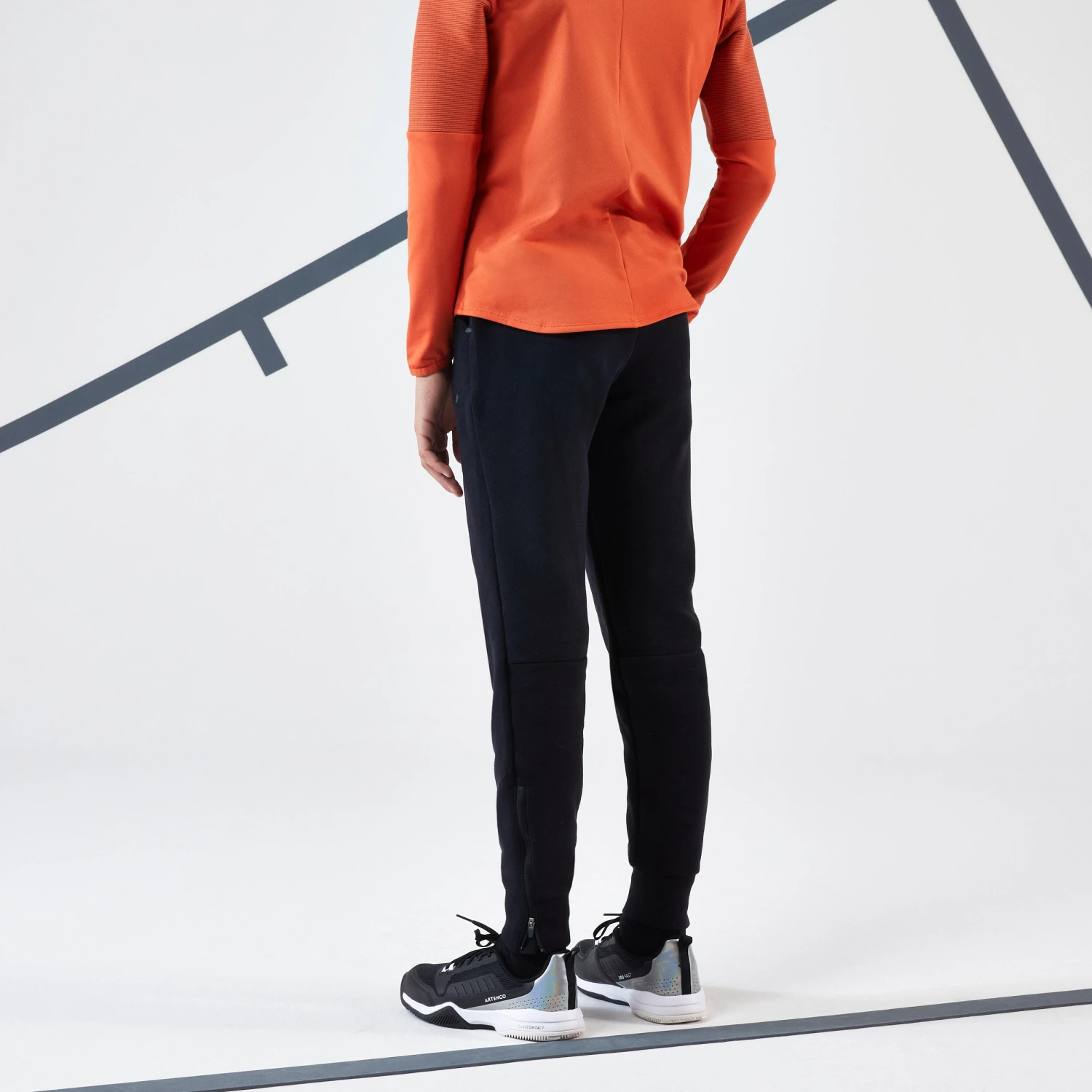 Artengo Kids' Thermal Tennis Bottoms TH500 7 Artengo Kids' Thermal Tennis Bottoms TH500 - Image 7