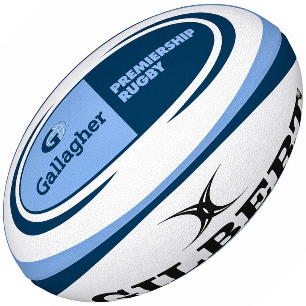 Gilbert Gallagher English Premiership Replica Ball, White 2 Gilbert Gallagher English Premiership Replica Ball, White - Image 2