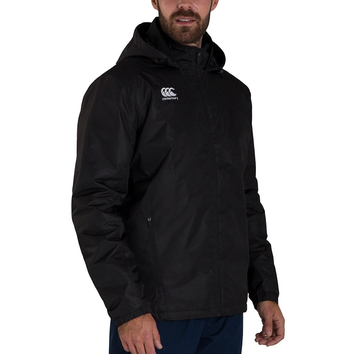 Canterbury Mens Club Stadium Track Jacket (Black) 3 Canterbury Mens Club Stadium Track Jacket (Black) - Image 3