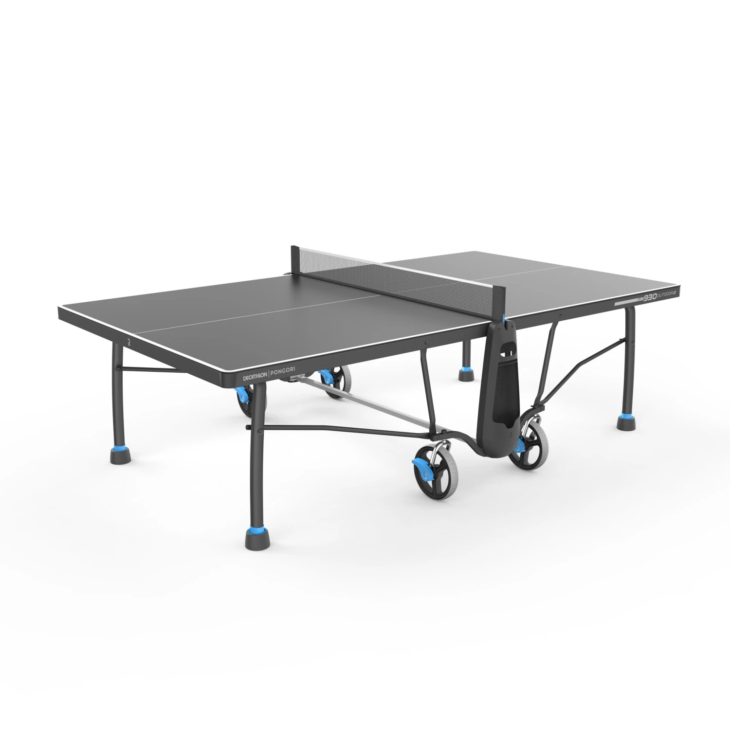 Outdoor Table Tennis Table PPT 930.2 With Cover - Black 2 Outdoor Table Tennis Table PPT 930.2 With Cover - Black - Image 2