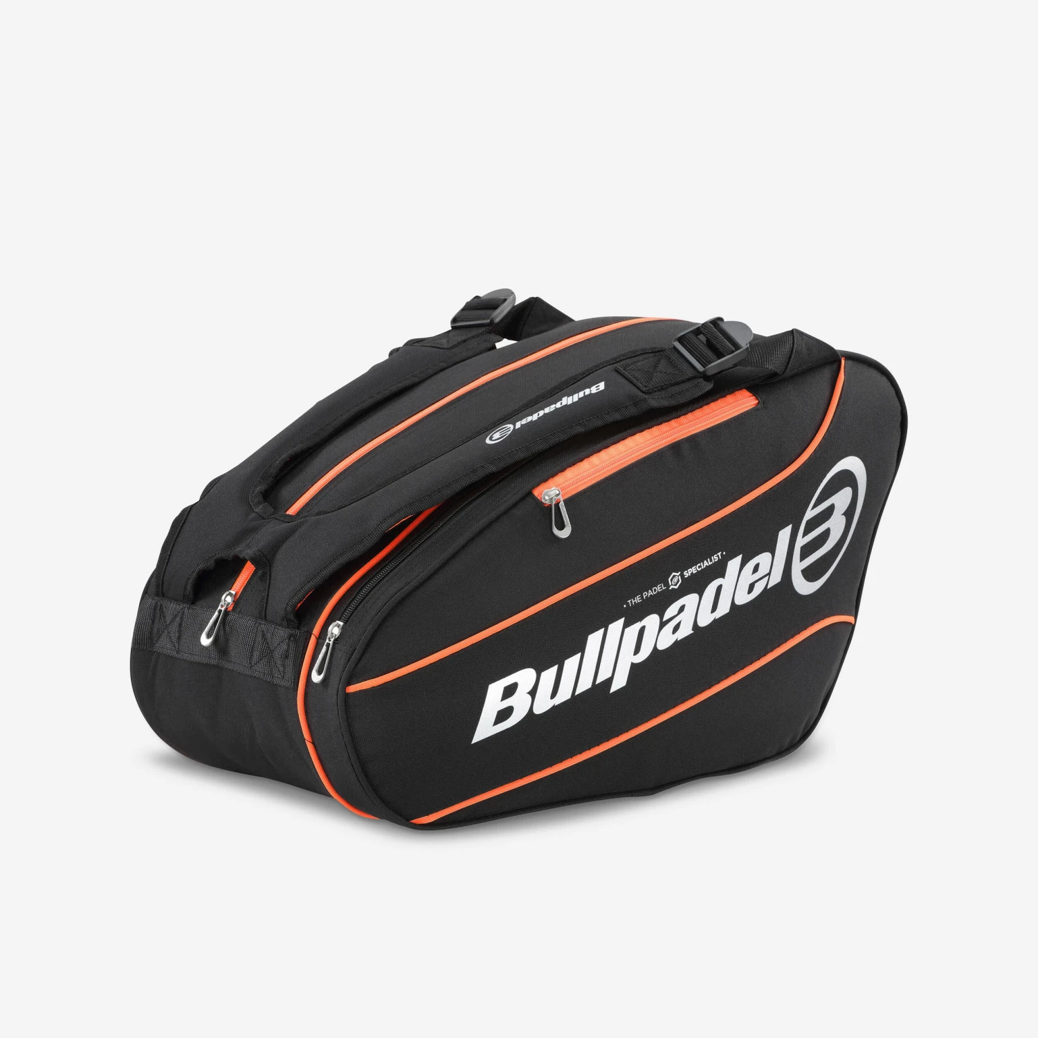 BULLPADEL Padel Bag Tour - Black/Orange 4 BULLPADEL Padel Bag Tour - Black/Orange - Image 4