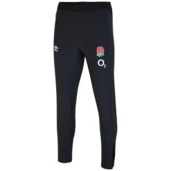 UMBRO England Rugby Mens 22/23 Presentation Tracksuit Bottoms (Black)