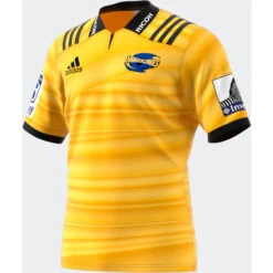 Adidas Hurricanes Mens Home Rugby Shirt EC8546 Black