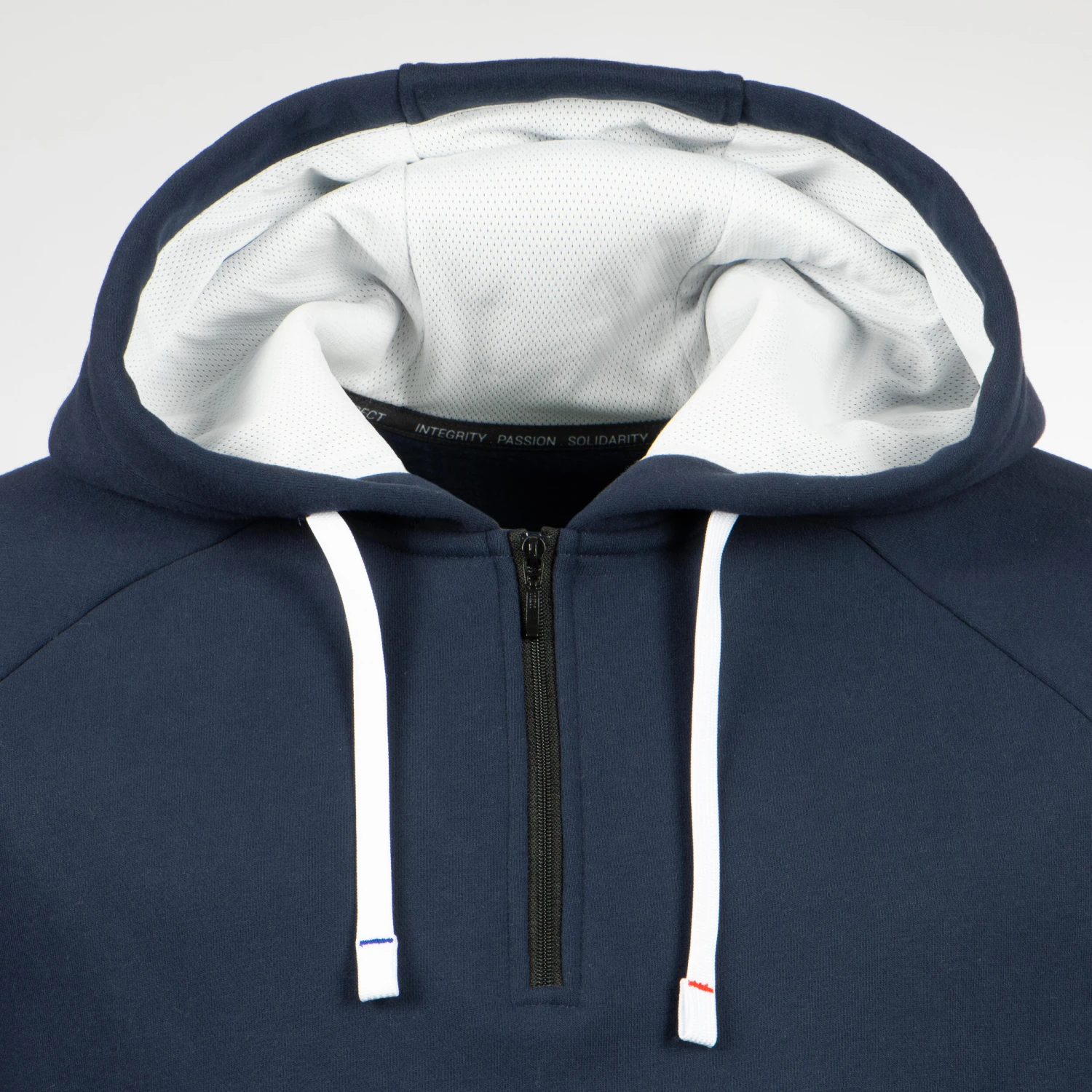 Adult Rugby Hoodie Sweatshirt R500 France 3 Adult Rugby Hoodie Sweatshirt R500 France - Image 3