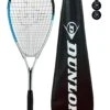 Dunlop Hyper Lite Nano Squash Racket, Inc Squash Balls & Full Protective Cover