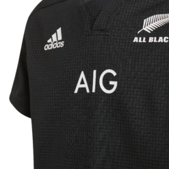 ADIDAS Kids' All Blacks Replica Rugby Shirt New Zealand 2021 - Black 5 ADIDAS Kids' All Blacks Replica Rugby Shirt New Zealand 2021 - Black -Ball Sports Shop k3805577570c1191794375b2a623feea7