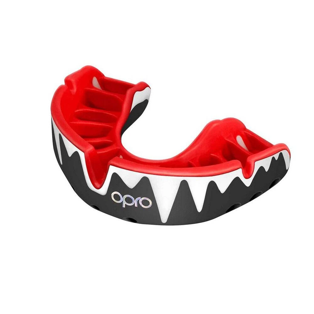 Unisex Adult Platinum Fangz Mouthguard (Black/White/Red) 1 Unisex Adult Platinum Fangz Mouthguard (Black/White/Red)