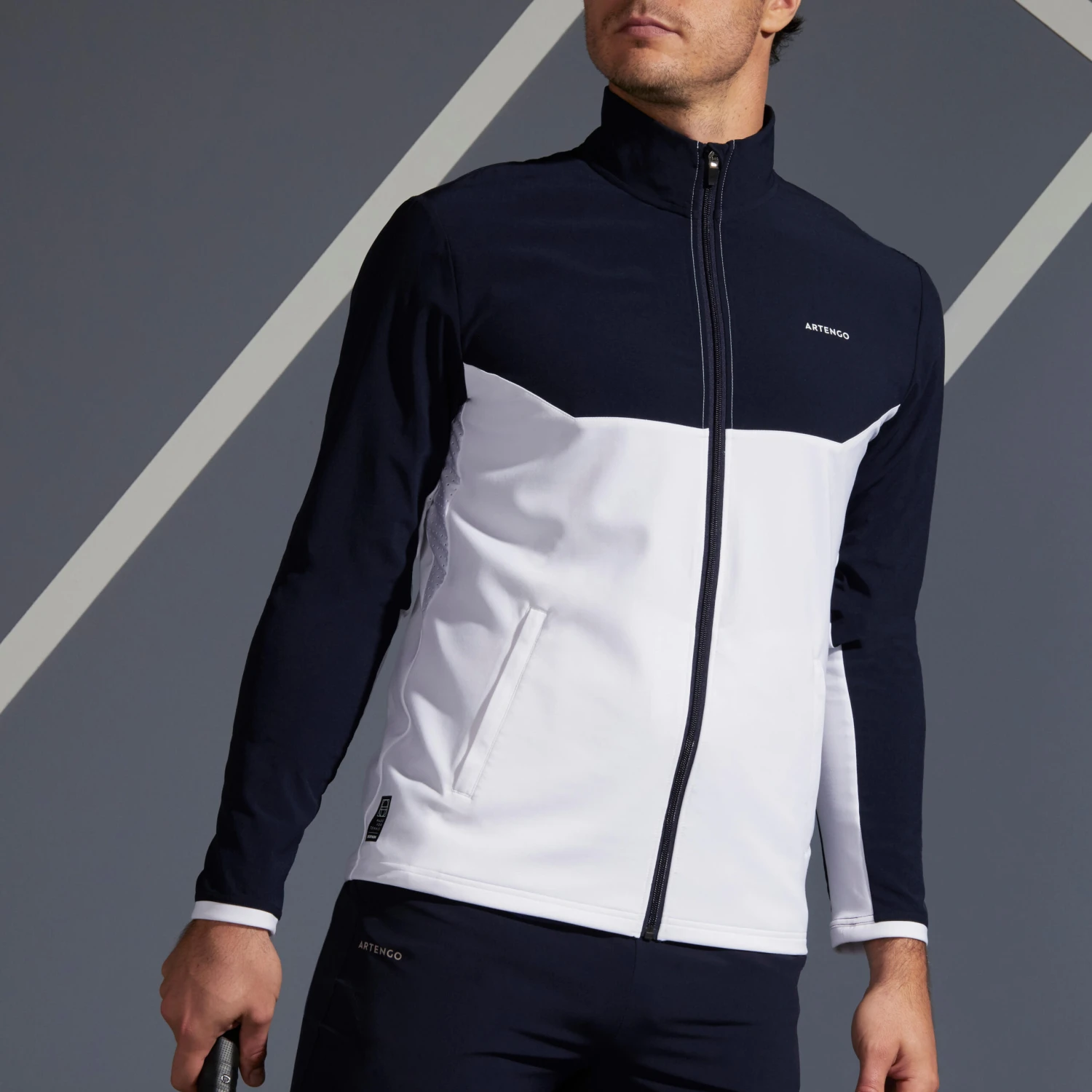 Artengo Men's Tennis Jacket Essential 6 Artengo Men's Tennis Jacket Essential - Image 6