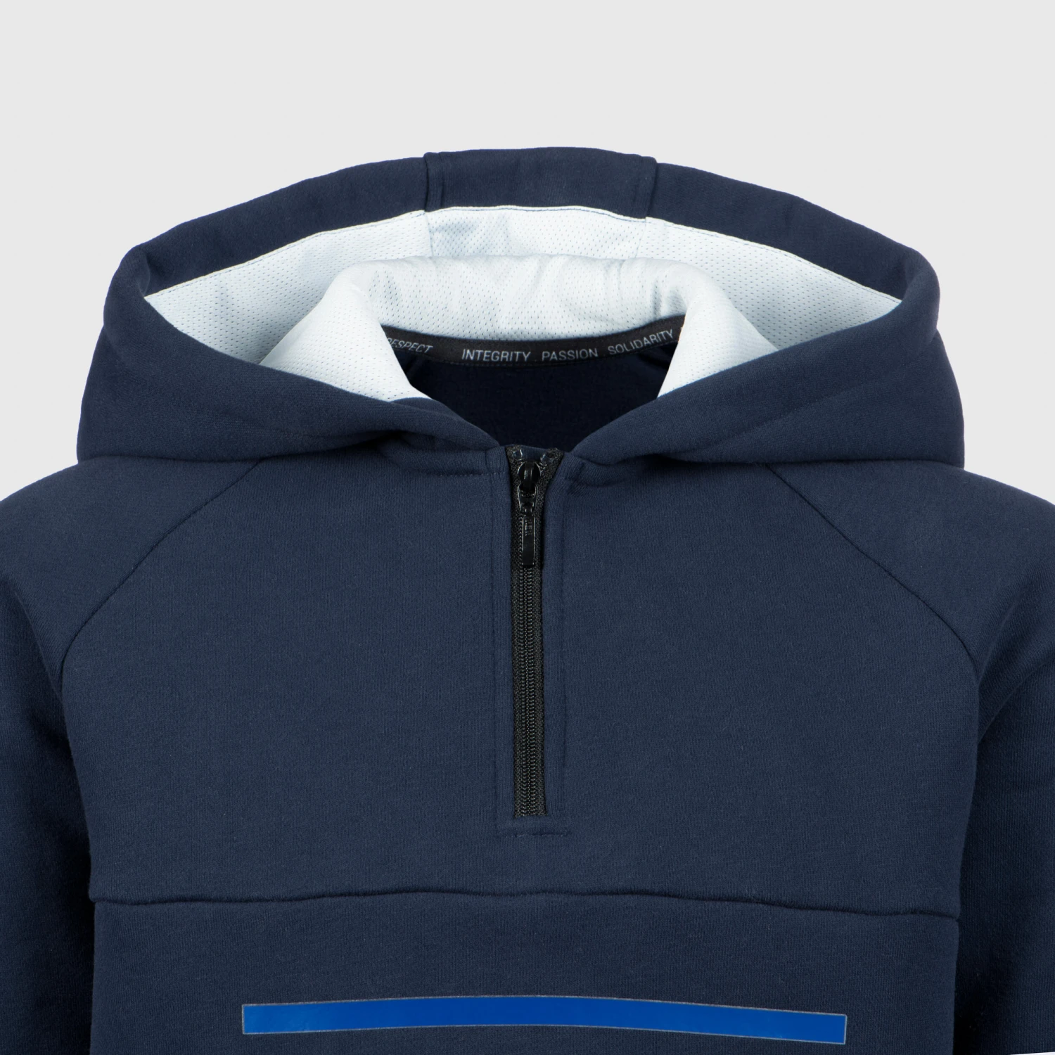 Kids' Rugby Hoodie Sweatshirt R500 France 3 Kids' Rugby Hoodie Sweatshirt R500 France - Image 3
