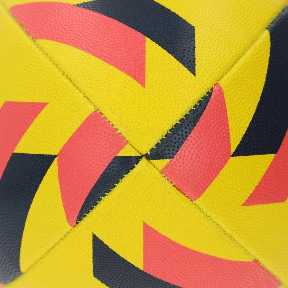 Mitre Cub Mini Rugby Ball (Yellow/Black) 3 Mitre Cub Mini Rugby Ball (Yellow/Black) - Image 3