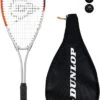 Dunlop Hyper Ti 4.0 Squash Racket + 3 Squash Balls