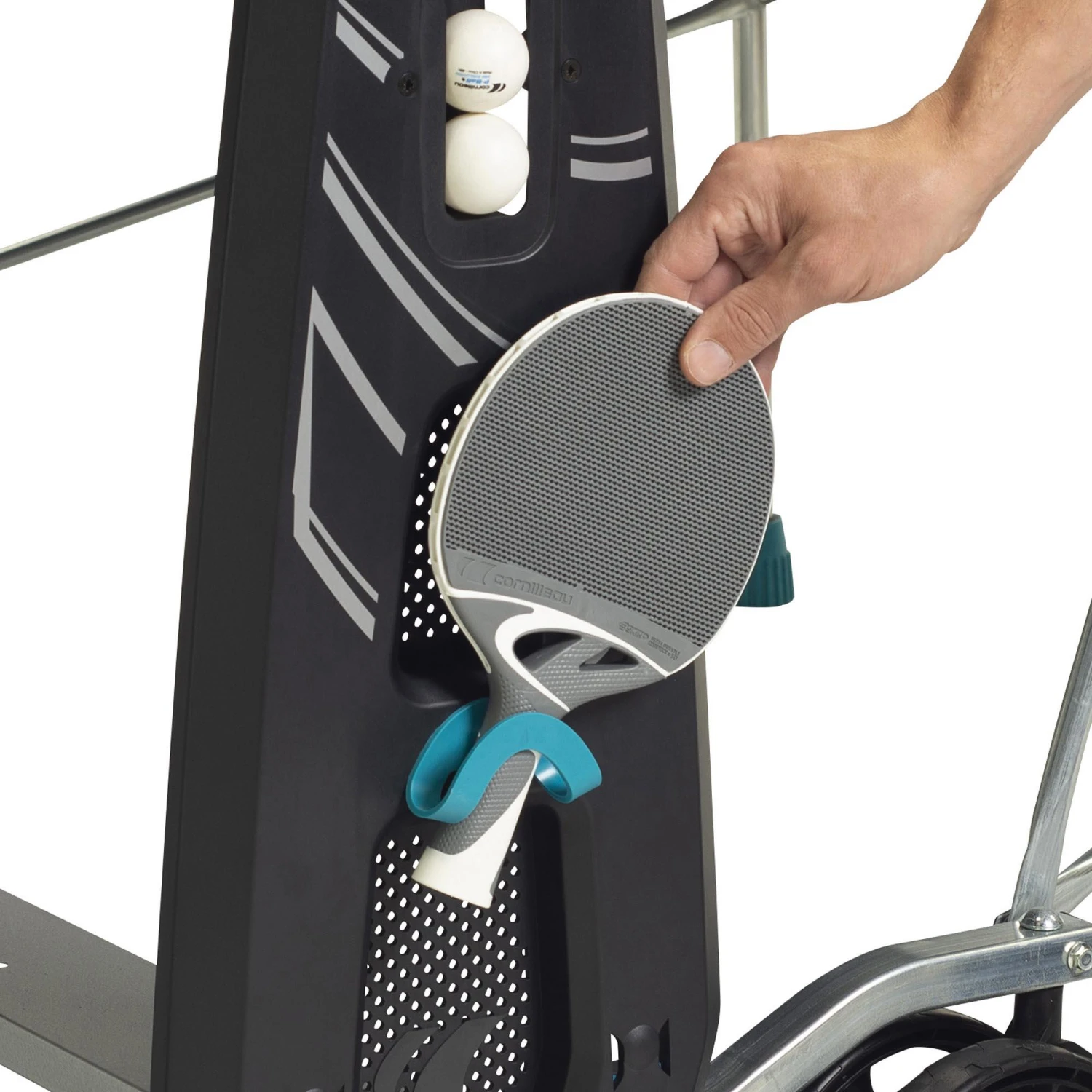 Outdoor Table Tennis Table 100X - Grey 11 Outdoor Table Tennis Table 100X - Grey - Image 11