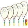 HEAD Coco Junior Tennis Racket, Inc Protective Cover & 3 Tennis Balls