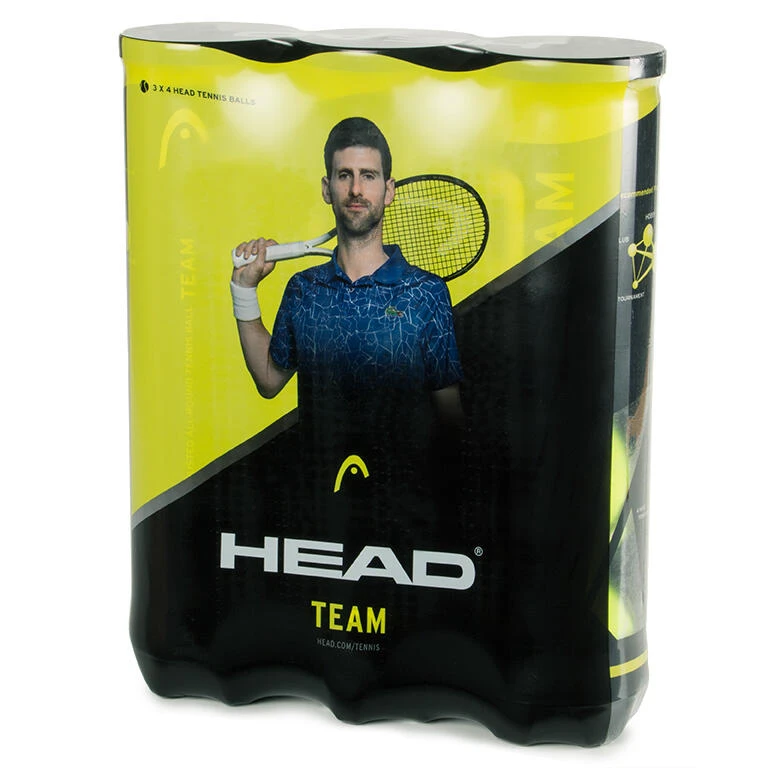 Head Team Tennis Balls 1 Head Team Tennis Balls
