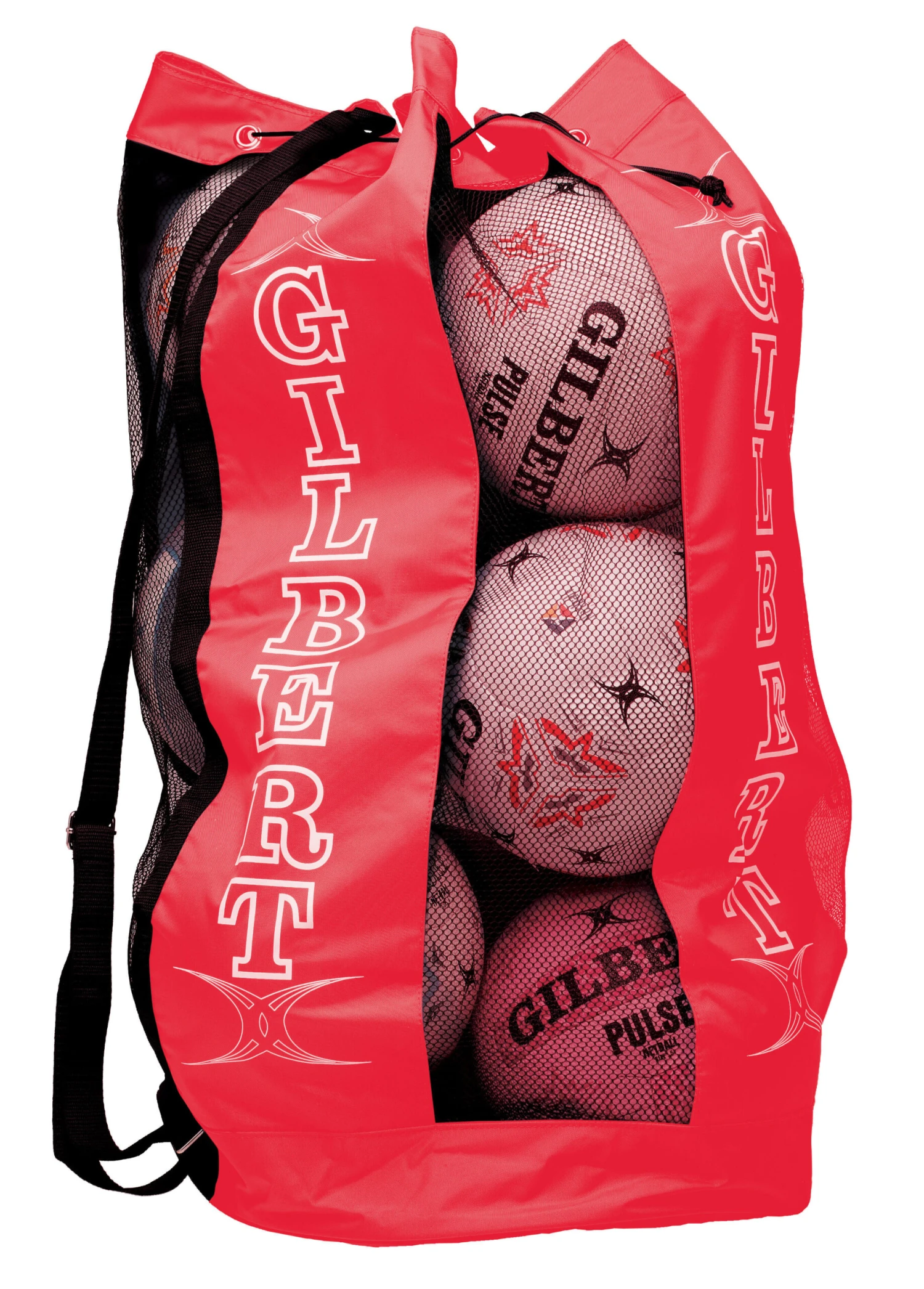 Gilbert Breathable Ball Bag, Red 3 Gilbert Breathable Ball Bag, Red - Image 3