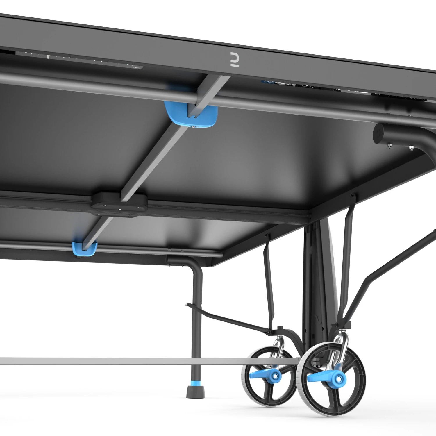 Outdoor Table Tennis Table PPT 930.2 With Cover - Black 7 Outdoor Table Tennis Table PPT 930.2 With Cover - Black - Image 7