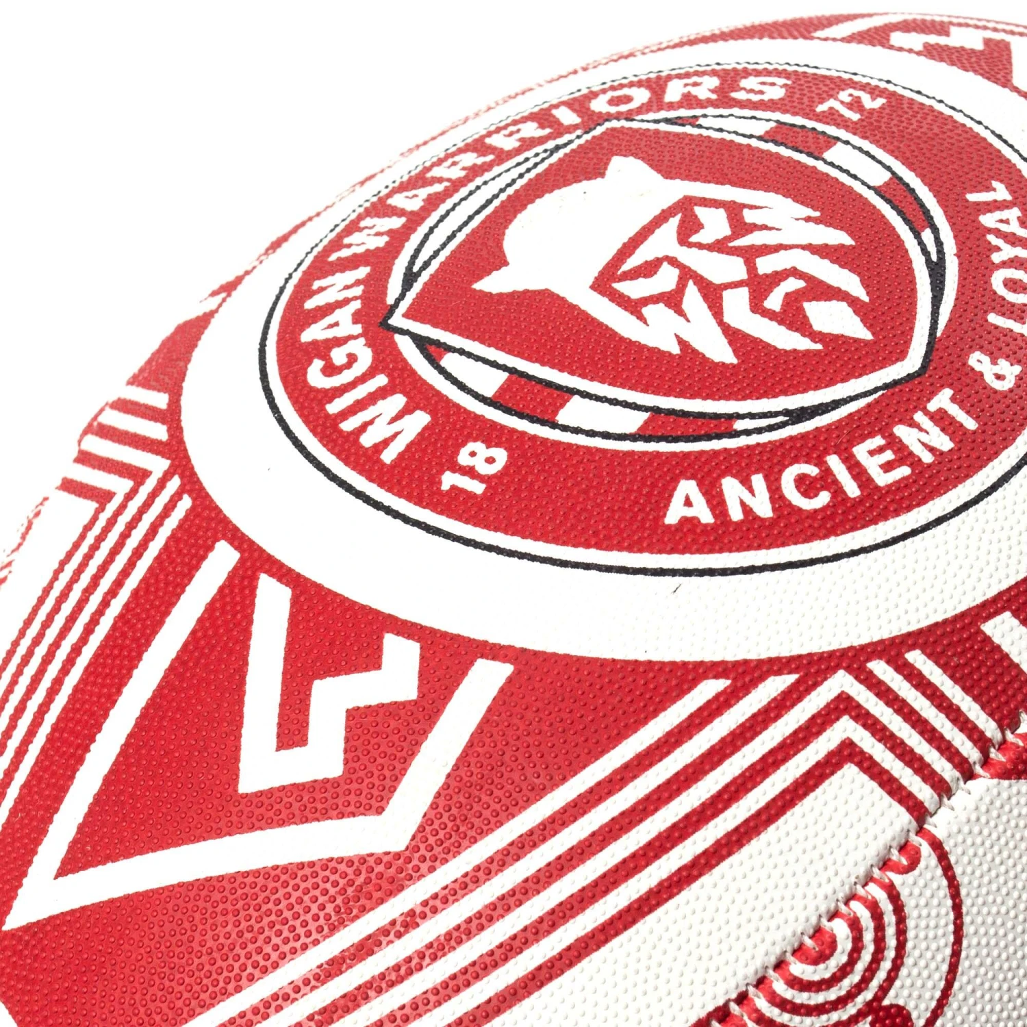 Steeden Super League 2023 Wigan Warriors Supporter Ball 4 Steeden Super League 2023 Wigan Warriors Supporter Ball - Image 4