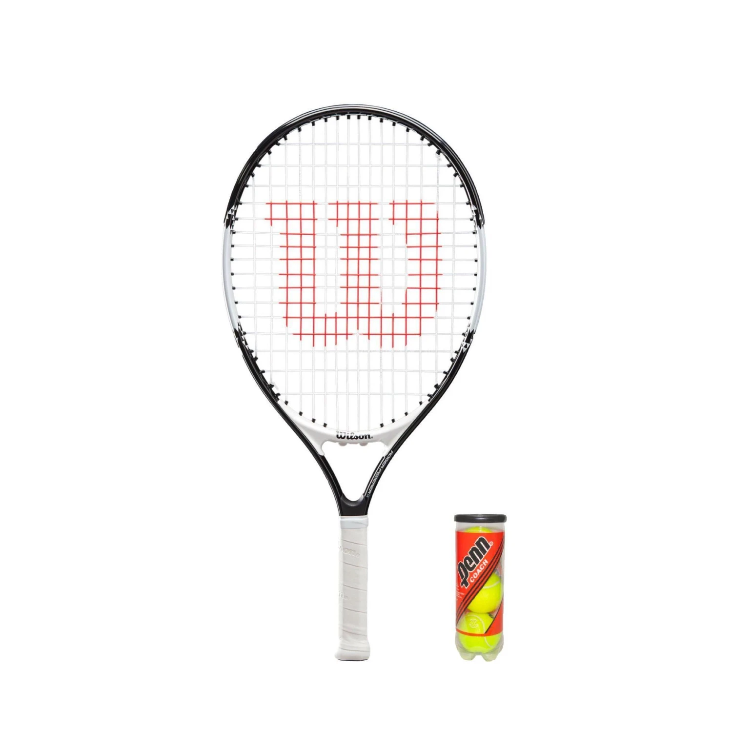 Wilson Federer 23" Junior Tennis Racket & 3 Tennis Balls