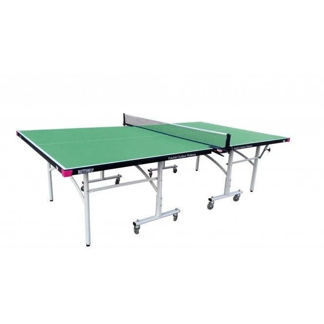 Butterfly Easifold Outdoor Rollaway Table Tennis Table Green 1 Butterfly Easifold Outdoor Rollaway Table Tennis Table Green