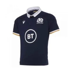 Macron Scotland SRU Home 20/21 Rugby Shirt Kids Navy