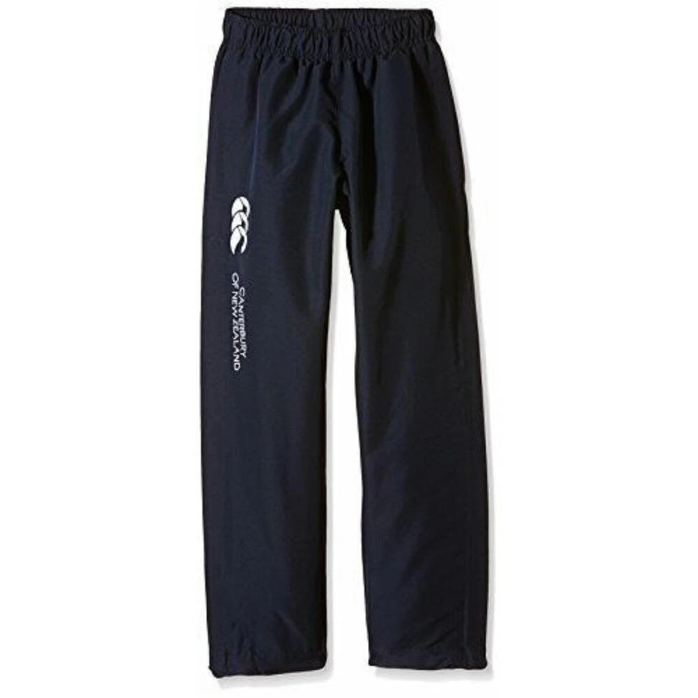 Canterbury Childrens/Kids Open Hem Tracksuit Bottoms (Navy) 1 Canterbury Childrens/Kids Open Hem Tracksuit Bottoms (Navy)