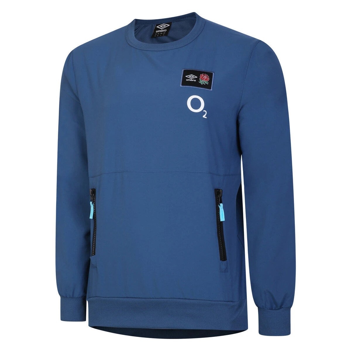 UMBRO England Rugby Mens 22/23 Woven Sweatshirt (Ensign Blue) 1 UMBRO England Rugby Mens 22/23 Woven Sweatshirt (Ensign Blue)