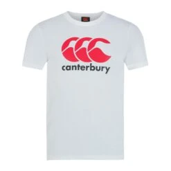 Canterbury Childrens/Kids Logo Rugby TShirt (Black) -Ball Sports Shop k54908d5d45b0ba141e94b71dec34f246