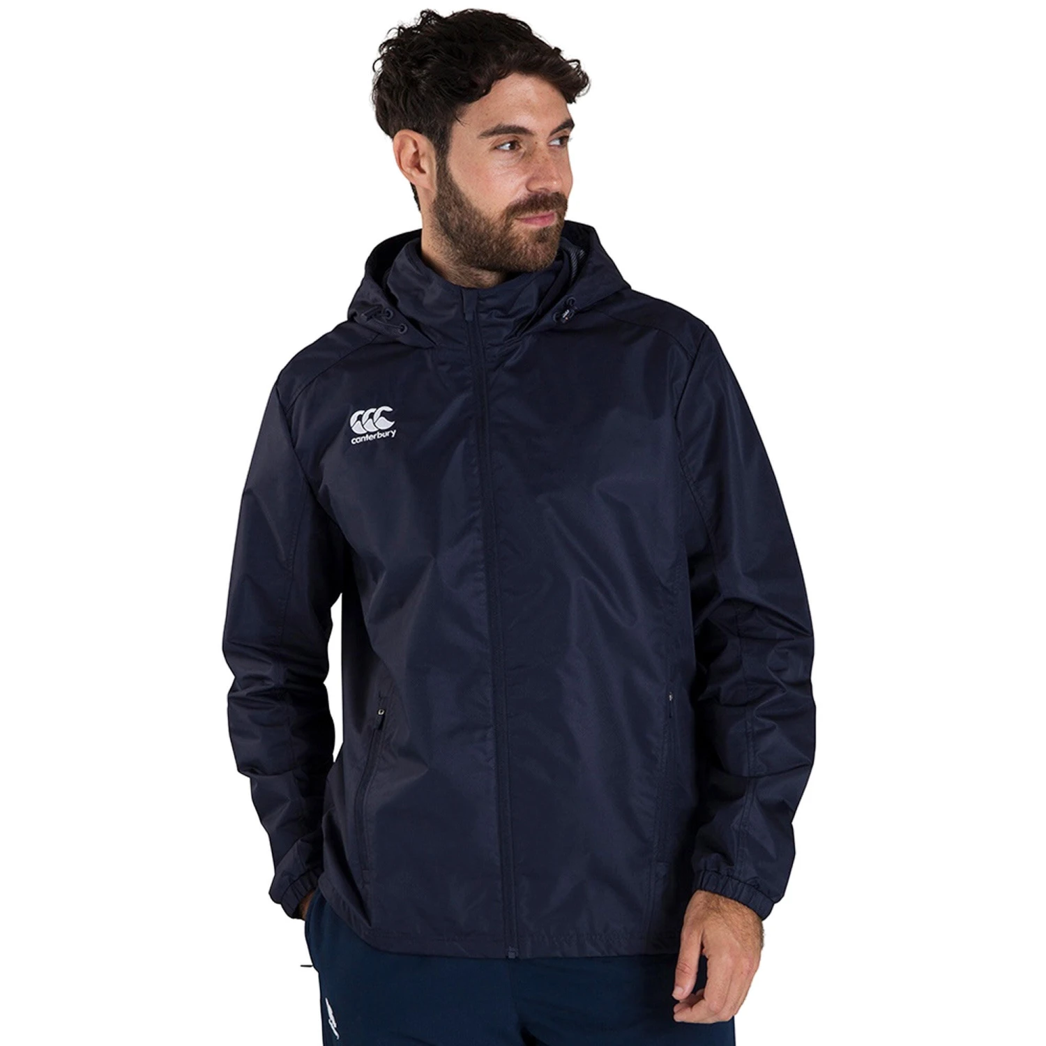 Canterbury Mens Club Waterproof Jacket (Black) 7 Canterbury Mens Club Waterproof Jacket (Black) - Image 7