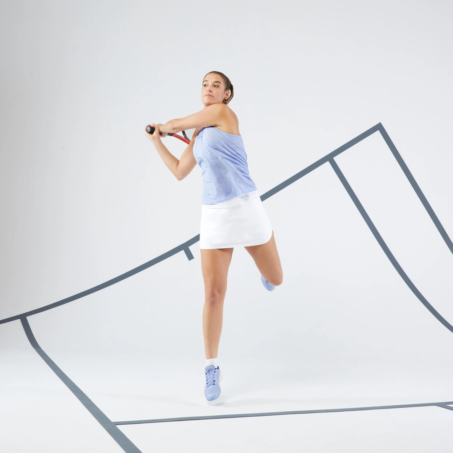 Artengo Women's Tennis Dry And Soft Skirt Dry 900 11 Artengo Women's Tennis Dry And Soft Skirt Dry 900 - Image 11