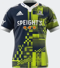 Adidas Men Highlanders Training Rugby Shirt HE9800 Navy