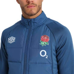 UMBRO England Rugby Mens 22/23 Thermal Jacket (Ensign Blue/Bachelor Button) 5 UMBRO England Rugby Mens 22/23 Thermal Jacket (Ensign Blue/Bachelor Button) -Ball Sports Shop k5efe07bedca04f301a958e8ab1cfe385