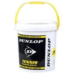 Dunlop Trainer Tennis Balls (Pack Of 60) (Yellow)