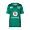 Canterbury CCC Ireland IRFU Vapodri S/S Home Rugby Shirt Kids Green