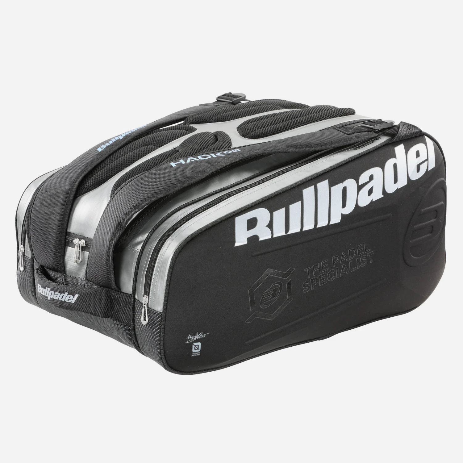 BULLPADEL Insulated Padel Bag Hack - Black/Grey 3 BULLPADEL Insulated Padel Bag Hack - Black/Grey - Image 3